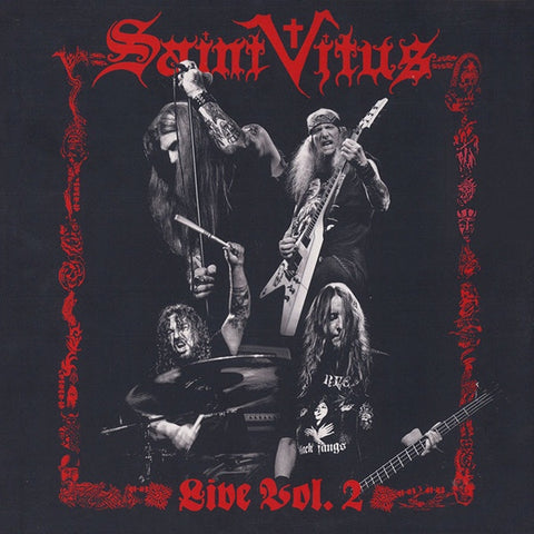 Saint Vitus ‎– Live Vol. 2 - New 2 LP Record 2016 Season Of Mist Europe Import Red Vinyl & Numbered - Doom Metal / Heavy Metal