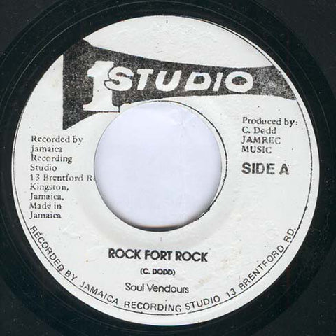 Soul Vendours / Shenley Duffus ‎– Rock Fort Rock / Bitter Rose - VG- 7" Single 45rpm Studio One Jamaica - Reggae