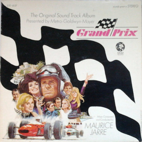 Maurice Jarre ‎– Grand Prix - Mint- 1966 Stereo (Original Press) USA - Soundtrack