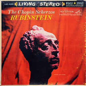 Artur Rubinstein - The Chopin Scherzos - Mint- 1960 Living Stereo (No Dog Label) - Classical/Piano