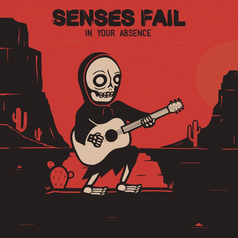 Senses Fail - In Your Absence - New Vinyl Record 2017 Pure Noise Records EP on Black & Maroon Vinyl (ltd to 300!!!) w/ Download - Post-Hardcore / Emo