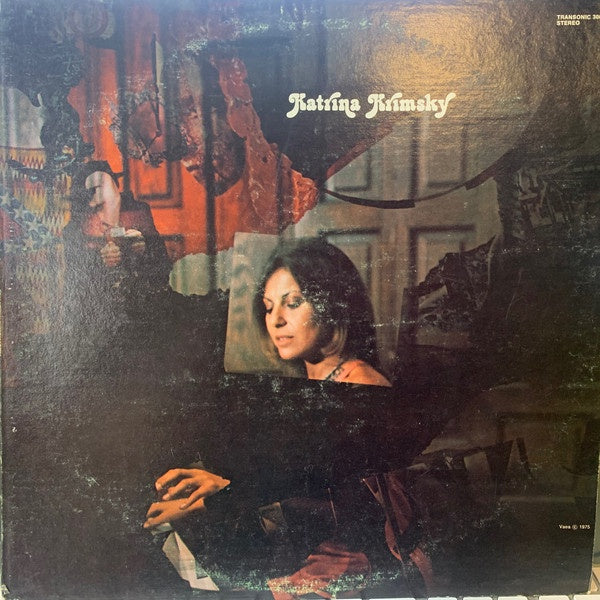 Katrina Krimsky – Katrina Krimsky - VG+ LP Record 1975 Transonic USA Vinyl - Jazz Piano / Modern Classical - Shuga Records