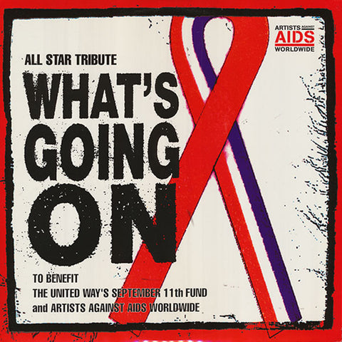 Artists Against AIDS Worldwide - What's Going On VG+ - 12" Single 2001 Columbia USA - R&B