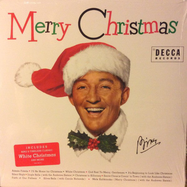 Bing Crosby ‎– Merry Christmas (1955) - New LP Record 2014 Decca Vinyl - Holiday / Jazz