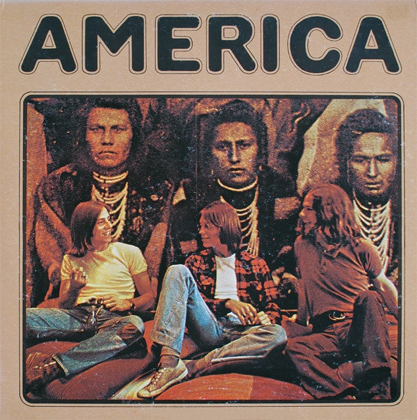 America ‎– America - VG+ LP Record 1972 Warner USA Vinyl - Soft Rock / Pop Rock