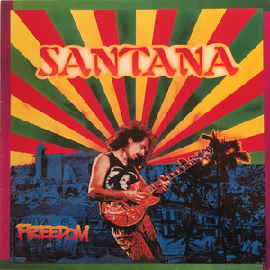 Santana ‎– Freedom - VG+ LP Record 1987 Columbia USA Vinyl - Classic Rock / Latin