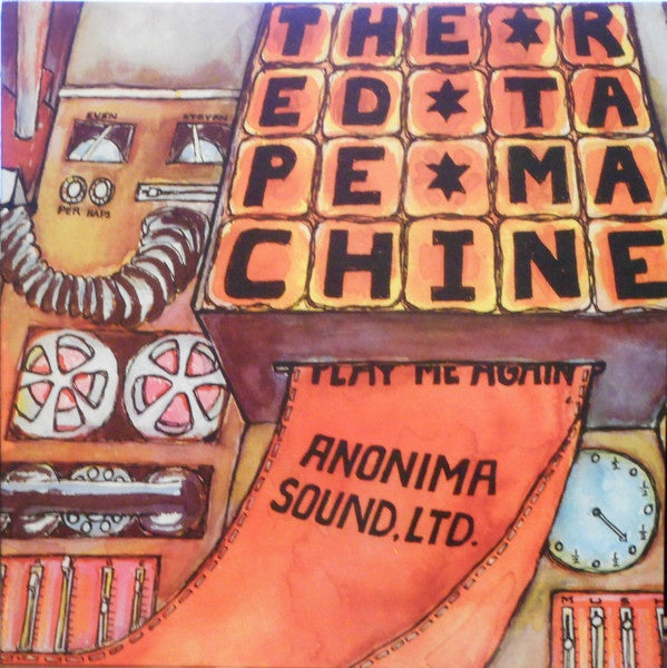 Anonima Sound Ltd. ‎– Red Tape Machine (1972) - VG+ Lp Record 1999 Akarma Italy Import 180 gram Vinyl - Prog Rock - Shuga Records