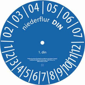 Niederflur ‎– DIN - New 12" Single Record 2007 M_nus Vinyl - Techno / Minimal