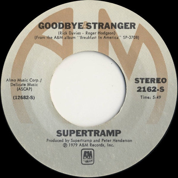 Supertramp - The Very Best of. Single vinilo 7