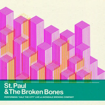 St. Paul & The Broken Bones ‎– Half The City Live - New 2 LP Record Store Day 2021 Think Indie RSD Vinyl - Soul / R&B - Shuga Records
