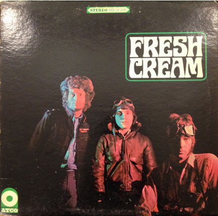 Cream - Fresh Cream VG (Poor Cover) - 1967 ATCO Stereo Original Press USA - Rock