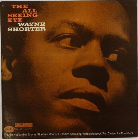 Wayne Shorter ‎– The All Seeing Eye - VG+ Lp Record 1975-1978 Reissue (Orig. 1966) USA Stereo (Blue/White 'b' labels, No VAN GELDER) Original Vinyl - Jazz