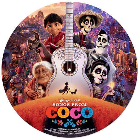 Various - Songs From Coco - New Lp Record 2018 Walt Disney USA Picture Disc Vinyl - Soundtrack