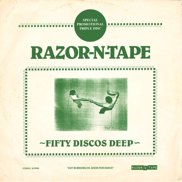 Various ‎– Fifty Discos Deep - New 3 Lp Record 2020 Razor N Tape USA Vinyl - Disco / Boogie