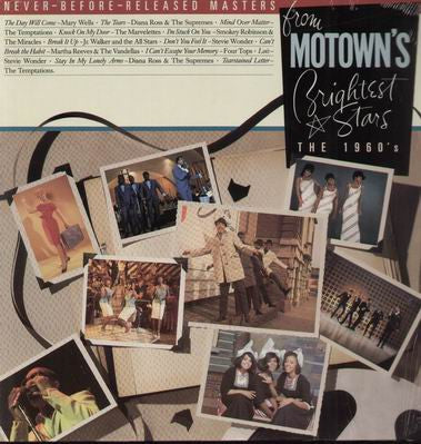 Various - Never-Before-Released Masters From Motown's Brightest Stars The 1960's - VG+ 1986 Stereo USA - Soul/Funk
