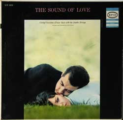 Corky Corcoran With The Seattle Strings ‎– The Sound Of Love - VG+ Lp Record 1957 Epic USA Mono Vinyl - Smooth Jazz