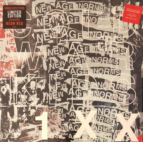 Cold War Kids ‎– New Age Norms 1 - New LP Record 2019 CWKTWO Urban Outfitters Exclusive Neon Red Viny - Indie Rock - Shuga Records
