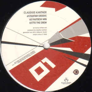 Claudius Kantner ‎– Guitar Groove - VG+ 12" Single Record - 2005 Germany Empire - Techno