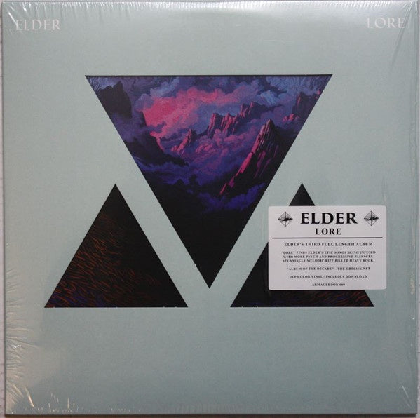 Elder – Lore - Mint- 2 LP Record 2021 Armageddon Shop Red / Blue Mix Vinyl - Stoner Rock / Prog Rock - Shuga Records