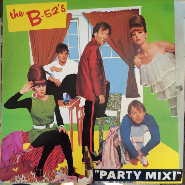 The B-52's - Party Mix! - VG+ LP Record 1981 Warner USA Original Vinyl - Synth-pop / New Wave - Shuga Records