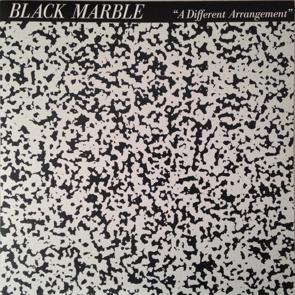 Black Marble ‎– A Different Arrangement - New Lp Record 2012 USA Hardly Art Vinyl & Download - Darkwave / Post-Punk