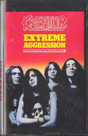 Kreator - Extreme Aggression - VG+ 1989 USA Cassette Tape - Thrash/Metal