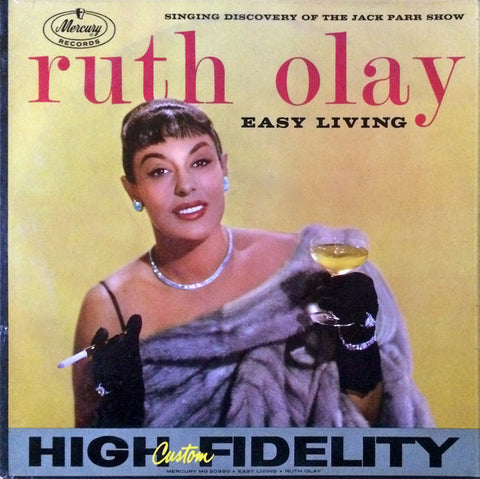 Ruth Olay ‎– Easy Living - VG+ 1959 Mono USA Original Press - Jazz / Vocal