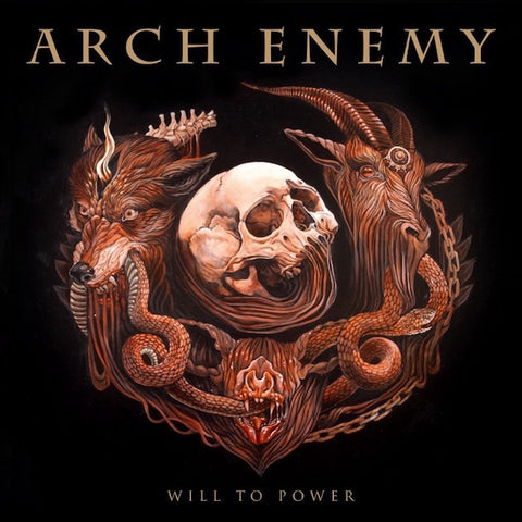 Arch Enemy ‎– Will To Power - New Vinyl 2017 Century Media 'Indie Exclusive' Gatefold 2LP on 180gram White Vinyl with LP Booklet and CD Version (Handnumbered to 300) - Death Metal
