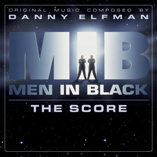 Danny Elfman / Soundtrack ‎– Men In Black: The Score - New Vinyl 2017 Enjoy The Ride Records Pressing on 'Galaxy Splatter' Vinyl (Limited to 500!) - 90's Soundtrack - Shuga Records