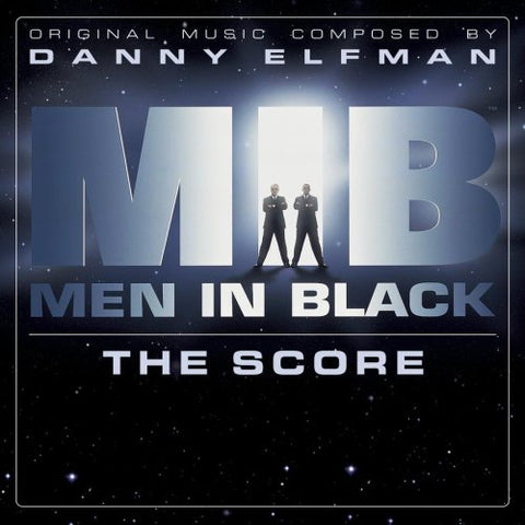 Danny Elfman / Soundtrack ‎– Men In Black: The Score - New Vinyl 2017 Enjoy The Ride Records Pressing on 'Galaxy Splatter' Vinyl (Limited to 500!) - 90's Soundtrack
