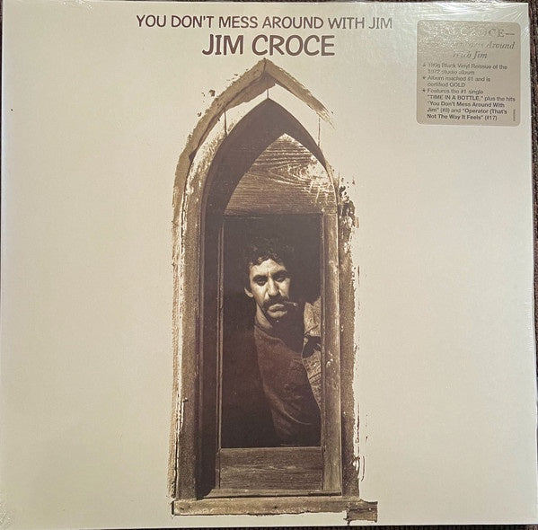 Jim Croce ‎– You Don't Mess Around With Jim (1972) - New LP Record 2020 BMG USA 180 gram Vinyl - Pop Rock / Soft Rock - Shuga Records