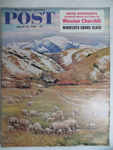The Saturday Evening Post (March 18, 1961 Issue) - Vintage Magazine