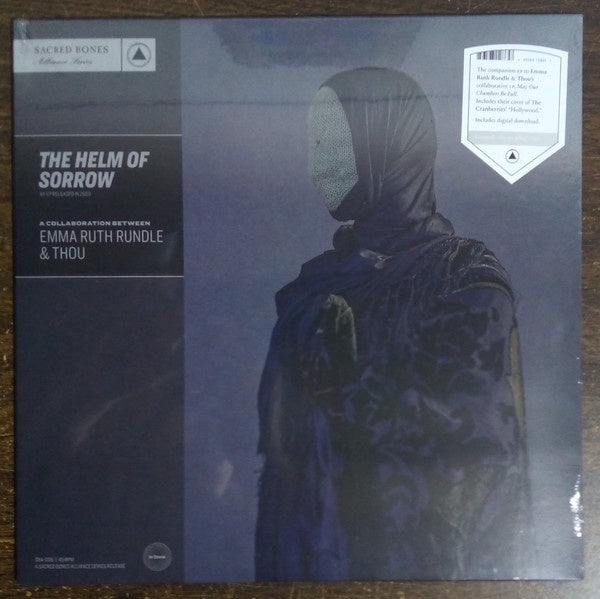 Emma Ruth Rundle & Thou – The Helm Of Sorrow - Mint- EP Record 2021 Sacred Bones USA Silver Vinyl - Rock - Shuga Records
