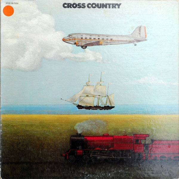 Cross Country ‎– Cross Country - VG+ Lp Record 1973 USA Original Vinyl - Prog Rock - Shuga Records