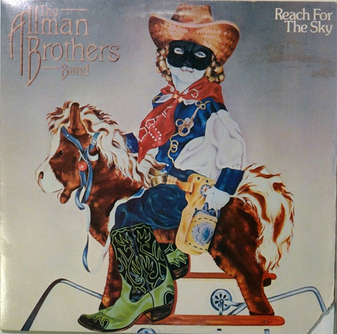 The Allman Brothers Band ‎– Reach For The Sky - VG+ LP Record 1980 Arista USA Vinyl - Blues Rock / Southern Rock