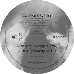 LCD Soundsystem - oh baby (Lovefingers Remixes) - New Vinyl 2018 DFA 12" Single - Electronic / Dance