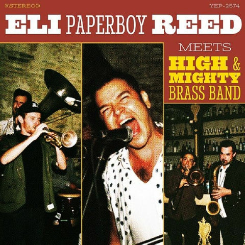 Eli "Paperboy" Reed ‎– Meets High & Mighty Brass Band - New Lp 2018 USA Record Store Day Vinyl& Download - Rhythm & Blues / Soul