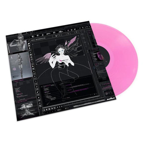 Grimes ‎– Miss Anthropocene - Mint- LP Record 2020 4AD Pink Transparent Vinyl & Insert - Indie Pop / Experimental