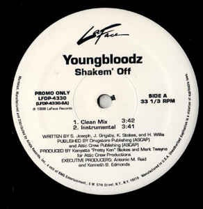 YoungBloodZ ‎– Shakem' Off - VG+ 12" Single Promo 1998 LaFace USA - Hip Hop