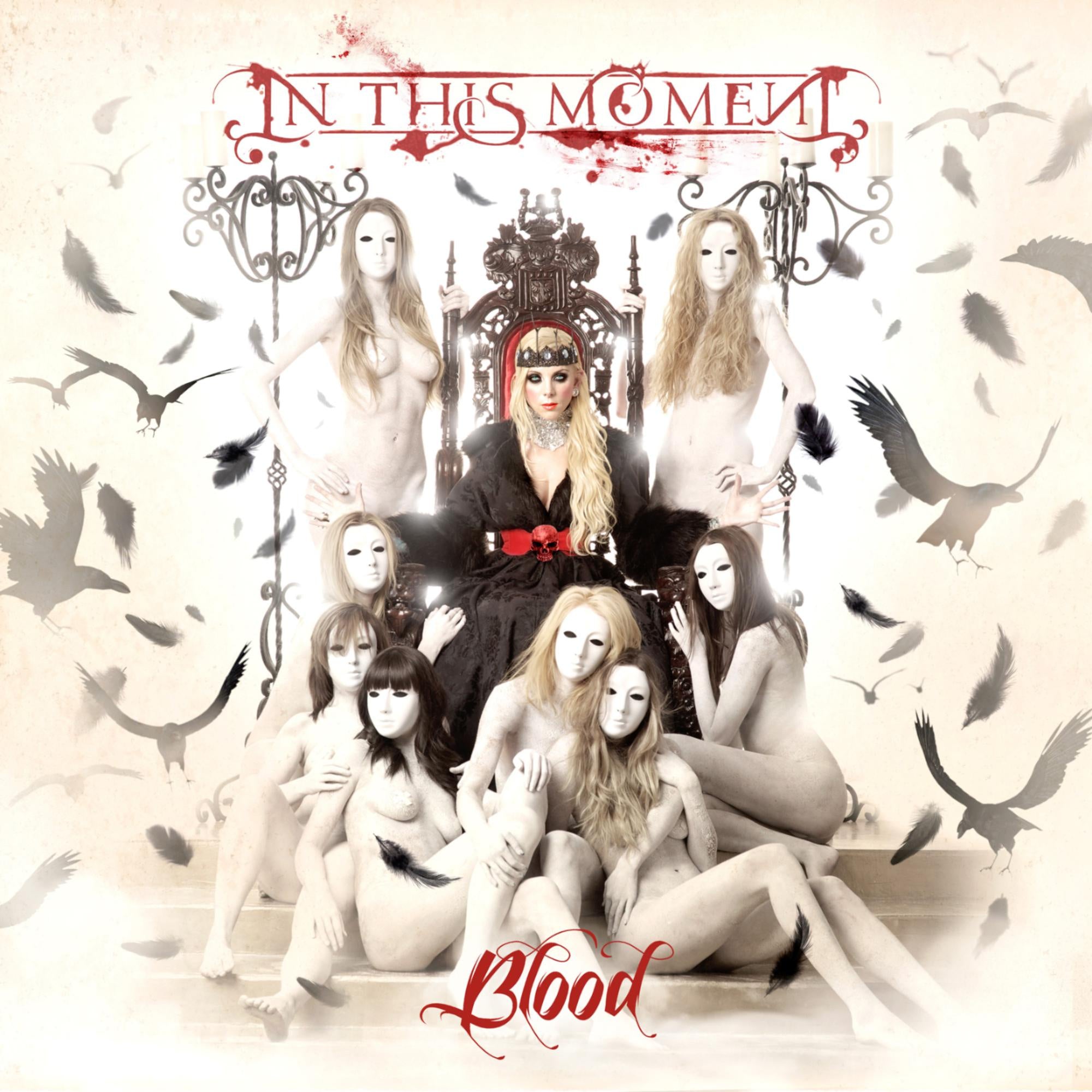 In This Moment ‎– Blood - New LP Record 2020 Century Family Limited Edition Clear With Blood Splatter Vinyl - Heavy Metal