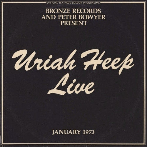 Uriah Heep - Live - New 2 LP Record Store Day 2017 BMG RSD 180 gram Splatter Vinyl & Tour Brochure - Classic Rock - Shuga Records