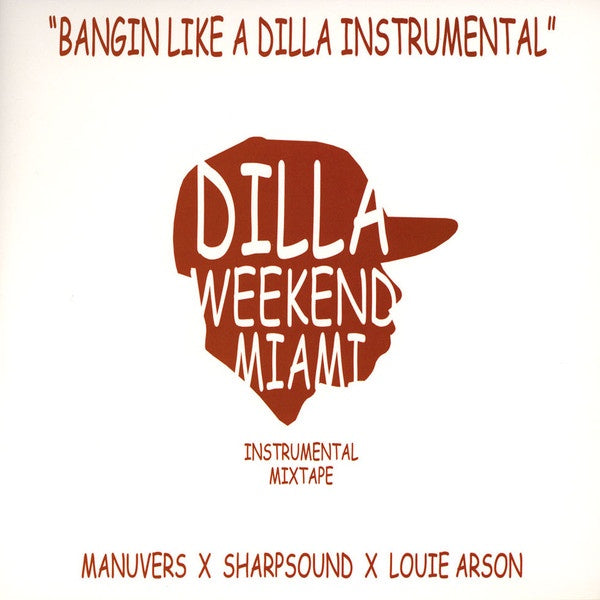 J Dilla ‎– Bangin' Like A Dilla Instrumental - New 2 Lp Record 2015 UK Import Clear Vinyl - Hip Hop / Instrumental