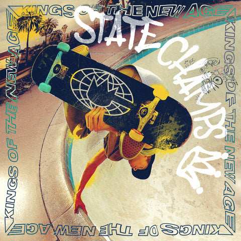 State Champs – Kings of the New Age - New LP Record 2022 Pure Noise Orange & Oxblood Vinyl - Rock