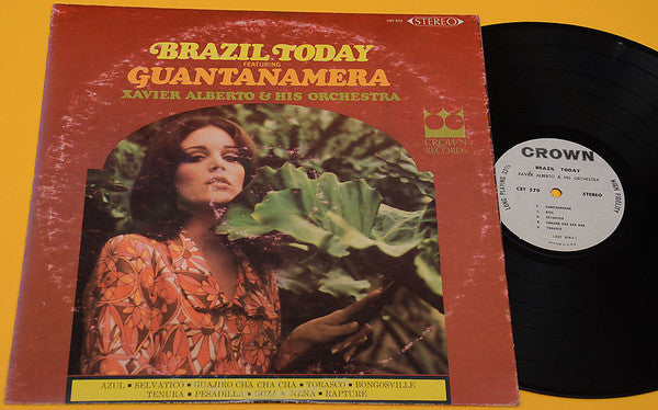 Xavier Alberto & His Orchestra - Brazil Today featuring Guantanamera - VG+ Mono 1960's USA - Latin