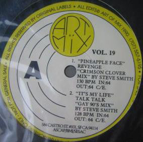 Various - Art Of Mix Vol. 19 VG+ - 12" Single 1990 Art Of Mix USA - Synth-Pop