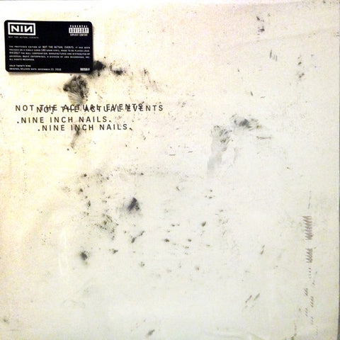Nine Inch Nails ‎– Not The Actual Events - New EP Record 2017 Null Corporation USA Vinyl & Download - Industrial / Rock