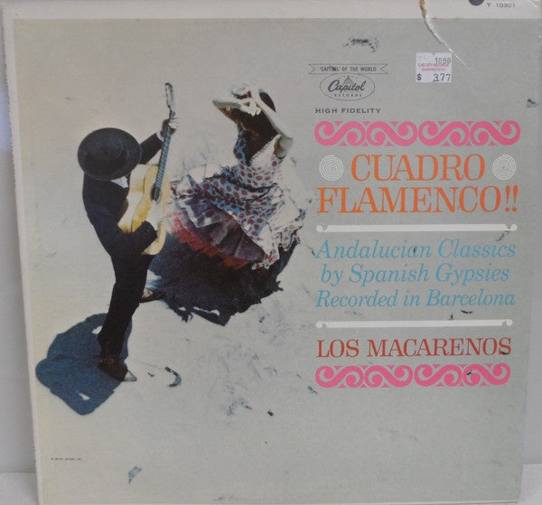 Los Macarenos ‎– Cuadro Flamenco!! - Mint- Lp Record 1961 USA Mono Original Vinyl - International / Spain / Flamenco - Shuga Records