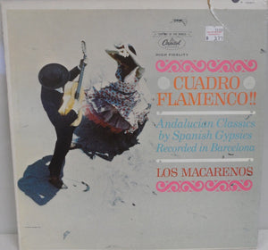 Los Macarenos ‎– Cuadro Flamenco!! - Mint- Lp Record 1961 USA Mono Original Vinyl - International / Spain / Flamenco - Shuga Records
