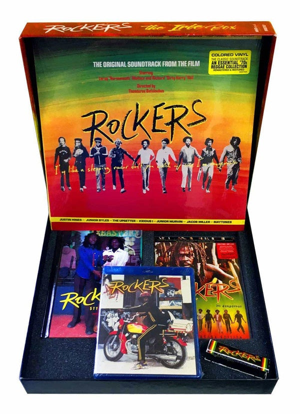 Various ‎– Rockers - The Irie Box (1979) - New Lp Record 2017 MVD USA Box Set Tri Colored Vinyl, DVD, Poster, Book & More - Reggae / Roots Reggae