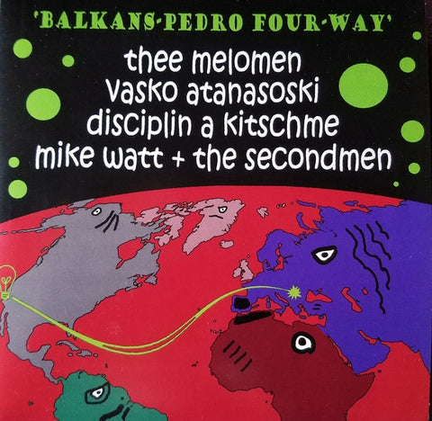 Balkans-Pedro Four-Way (ft. Mike Watt) - S/T - New Vinyl Record 2017 Org Music Record Store Day Gatefold 7" EP, LTD to 1800 - Punk / Post-Punk